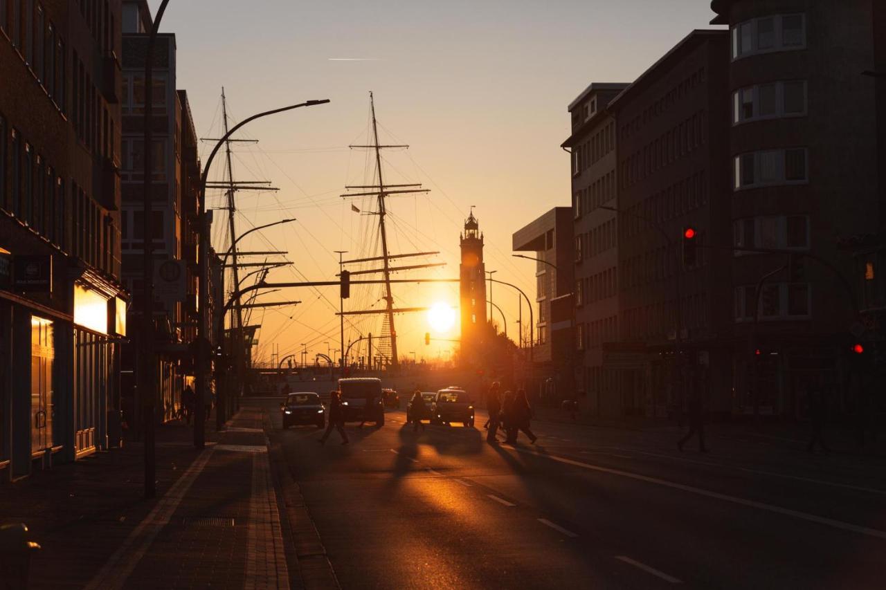 Koje Sechs I Apartment Im Zentrum Mit Hafenblick Bremerhaven Dış mekan fotoğraf